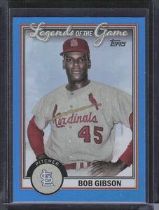 Topps Legends of the Game 2023 azul #LG21 Bob Gibson - Imagen 1 de 2