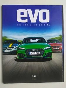 Evo The Thrill of Driving Magazine Issue 240 November 2017 - Picture 1 of 3