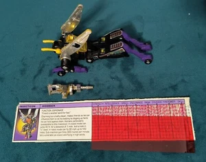 Transformers G1 Insecticon Kickback - 1984 Hasbro Takara Vintage Original  - Picture 1 of 4