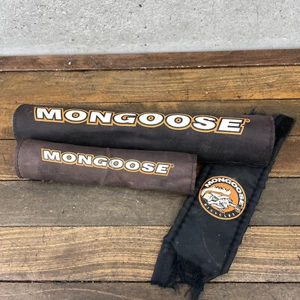 Mongoose Pad Set Mid Old School BMX Stem Frame Handlebar 1998 OG 90s Y2k - Picture 1 of 15