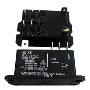 2pcs TE T92P11D24-24 24VDC relé electromagnético 8Pins 30A 277VAC - Imagen 1 de 1