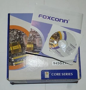 Foxconn 945GZ7MC-KS2H Intel Motherboard + CPU - Bild 1 von 3
