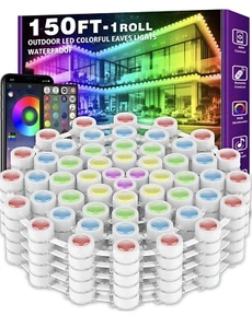 FBZ 150FT Permanente Außenleuchten, RGB Trauflichter mit App-Steuerung - Bild 1 von 5