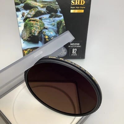 Benro Master 82mm 8-stop (ND256 / 2.4) Solid Neutral Density Filter - Image 1 of 4