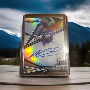 2022 Bowman's Best Warming Bernabel Prospect Auto Refractor Colorado Rockies B22 - Picture 1 of 4