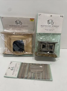 Mayberry Street Miniatures Set Of 3 Pieces  New - Picture 1 of 4