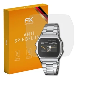 atFoliX 3x folia pancerna do Casio A158WEA-1EF folia ochronna matowa i odporna na wstrząsy folia - Zdjęcie 1 z 8