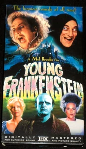 **VHS****YOUNG FRANKENSTEIN****GENE WILDER**PETER BOYLE**MADELINE KAHN*MINT - Picture 1 of 2