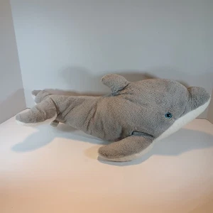 Peluche Wild Republic delfín nariz de botella largo 20" animal de peluche gris - Imagen 1 de 12