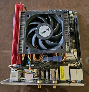 ASRock FM2A88X-ITX+ FM2+ Motherboard With AMD A10-7850K CPU and 8GB G.skill RAM - Picture 1 of 4