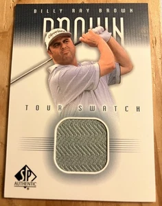 2001 SP Authentic #BB-TS Billy Ray Brown Tour Swatch Beauty - Bild 1 von 2