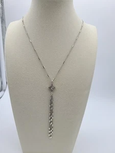 Collar Borla Tono Plata Largo Brighton "Halo Stargazer" - Cristal Swarovski - Imagen 1 de 7