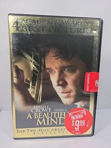 A Beautiful Mind - DVD - Full Screen (Two-Disc Awards Edition) - Russell Crowe - Picture 1 of 4