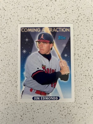 1993 Topps - Coming Attraction Jim Edmonds #799 (RC) Foto 1 de 2