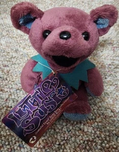 Little Susie 7" Grateful Dead Bean Bear Con Etiqueta Serie 13 Azul Líquido - Imagen 1 de 5