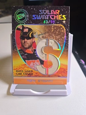 2009 Press Pass Eclipse - Solar Swatches Tony Stewart #SSTS 1 S /99 (MEM) - Image 1 of 2