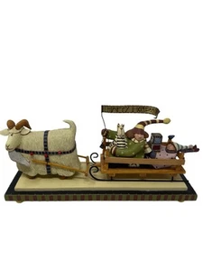 Vtg Williraye Studio Over the River & Through the Woods Christmas Holiday WW2504 - Picture 1 of 8