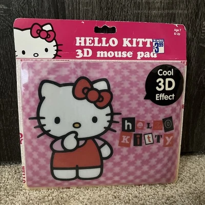  Hello Kitty Mouse Pad SANRIO bedroom y2k decor office computer - Image 1 of 2