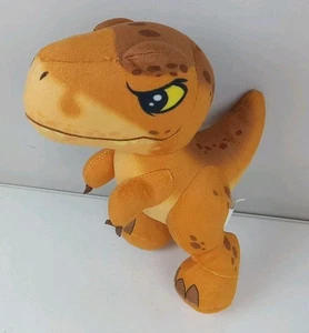 EUC Jurassic World T-Rex 7” Dinosaur Plush Stuffed Toy Factory Free Ship - Picture 1 of 10