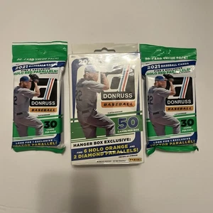 2021 Donruss MLB Baseball Cards - (1) Hanger Box (2) Value Packs - Sealed - Bild 1 von 10