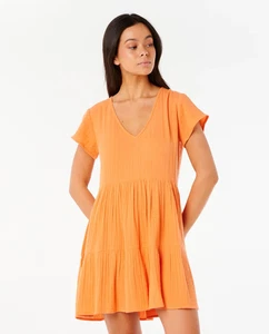 Rip Curl Premium Surf Dress Womens Light Orange - Picture 1 of 2