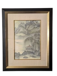 Misty Morning By Artist Julie Taylor Ellingboe - Pastel Art Signed Vintage 1996 - Picture 1 of 12