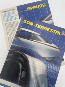 Clipping Ritaglio Articolo 1988 Eppure son terrestri Pontiac Pursuit Aereotech - Picture 1 of 3