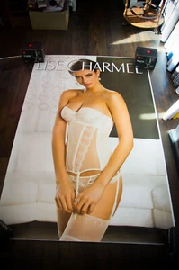 LISE CHARMEL LINGERIE 31 French Vintage Advertising Fashion Sexy Poster Original - Picture 1 of 7