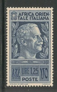 1938 Africa Orientale Italiana #13 (A3) VF MINT NH 1,25 l Vittorio Emanuele III 🔥 - Foto 1 di 1