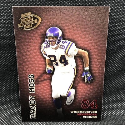 2003 Playoff Hogg Heaven Football Card #83 Randy Moss Minnesota Vikings - Image 1 of 2