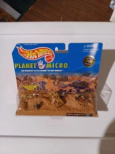 1997 Hot Wheels Planet Micro Military GOLD Series 1 New In Good Condition - Picture 1 of 8