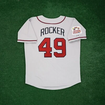 John Rocker 2000 Atlanta Braves All Star Game Men's Grey Road Jersey - Image 1 of 4