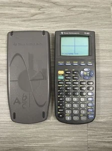 Texas Instruments TI-83 Plus Graphing Calculator W/Cover Tested And Works Great - Picture 1 of 5