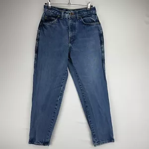 Chic Vintage Womens Blue Jeans Size 11 Petite Made in USA Medium Wash VGC - Picture 1 of 20