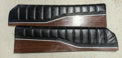 1973  Dodge Charger Upper Front Door Panels Pair - Imagem 1 de 4
