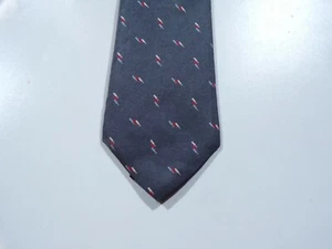 Charing Cross Gray, Blue, Red And White Tie - Picture 1 of 6