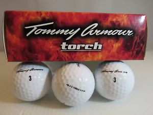 Golf Balls Tommy Armour Torch Golf Balls (1) Sleeve 3-Balls New b12 - Picture 1 of 5