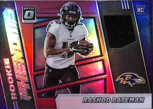 2021 Donruss Optic RASHOD BATEMAN (RC) Ravens Rookie Patch Red Prizm - Picture 1 of 2