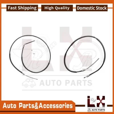 Cable de freno de estacionamiento trasero Raybestos 2 piezas para Ford Bronco II 1984 1985 1986 Foto 1 de 4