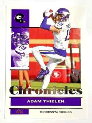 ADAM THIELEN Minnesota Vikings 2021 Panini Chronicles Football Card #53 - Image 1 of 2