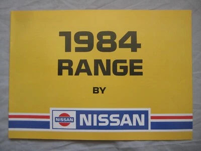 1984 Nissan range Brochure Pub.No. S24.F171.100m.2.84 - Image 1 of 2