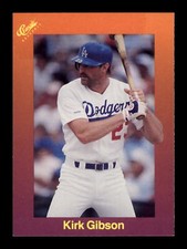1989 Classic Travel  #120 Kirk Gibson Los Angeles Dodgers