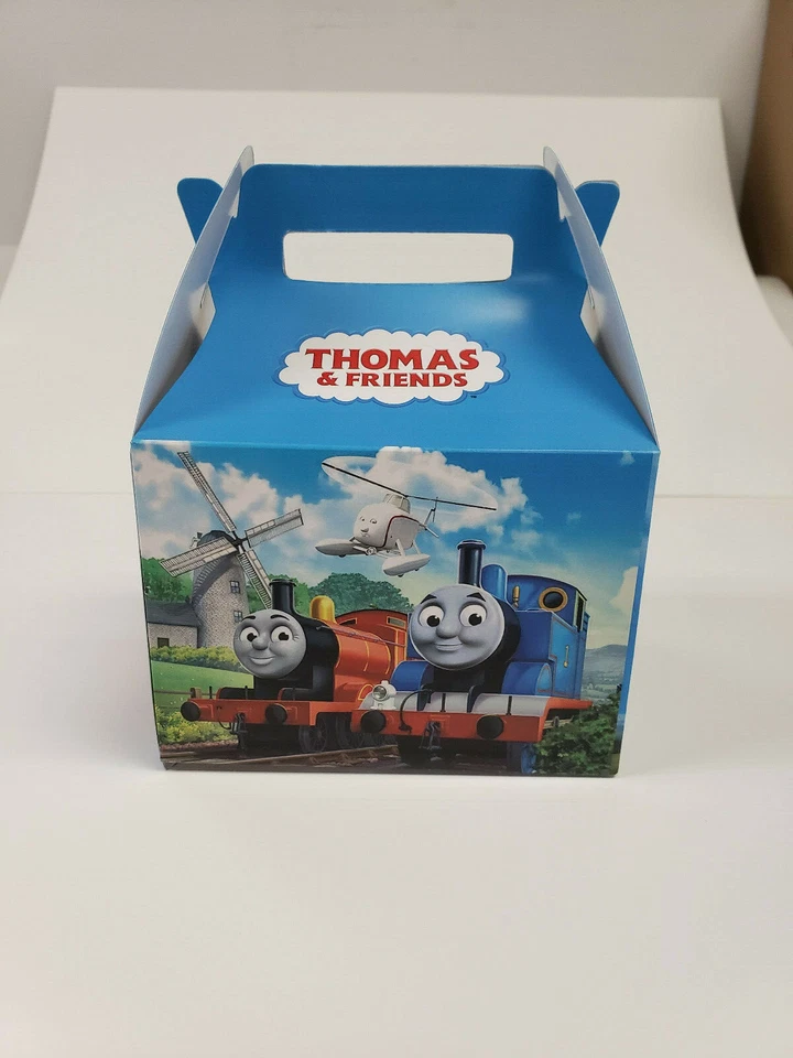 Juego de 10 CAJAS DE FAVORES DE FIESTA TOOMAS THE TRAIN Foto 1 de 3