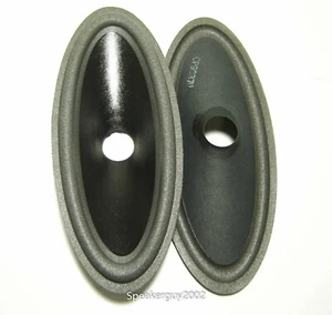 Pair of 4"X10" Paper Cones - Speaker Parts - CP9037 -- CS - Picture 1 of 2