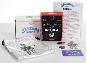Spaceman Effects Nebula Fuzz Octave Blender Pedal #004 in Red - Picture 1 of 4