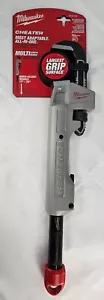 NUEVO Milwaukee 48-22-7318 CHEATER Aluminio Llave de Tubo Adaptable con Multi Longitud - Imagen 1 de 3