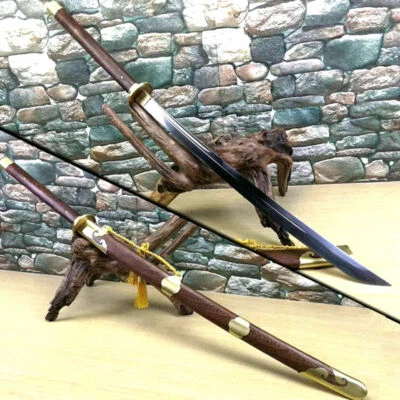 Cuchillo KungFu Miao Espada China Espada Dao Katana Afilada T1095 Acero al Carbono Foto 1 de 4