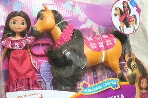 2020 Mattel Spirit Untamed Miradero Festival Lucky Doll (7-in) with Dress   - Picture 1 of 6
