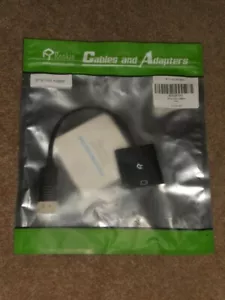 Rankie DisplayPort (DP) to VGA Adapter, Gold Plated Converter New Sealed - Picture 1 of 5
