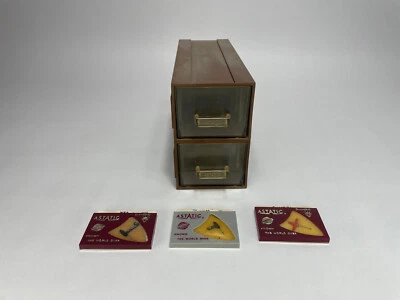 Astatic Needle Lot NOS 3 Needles 2 Adjustable Racks - Image 1 of 4